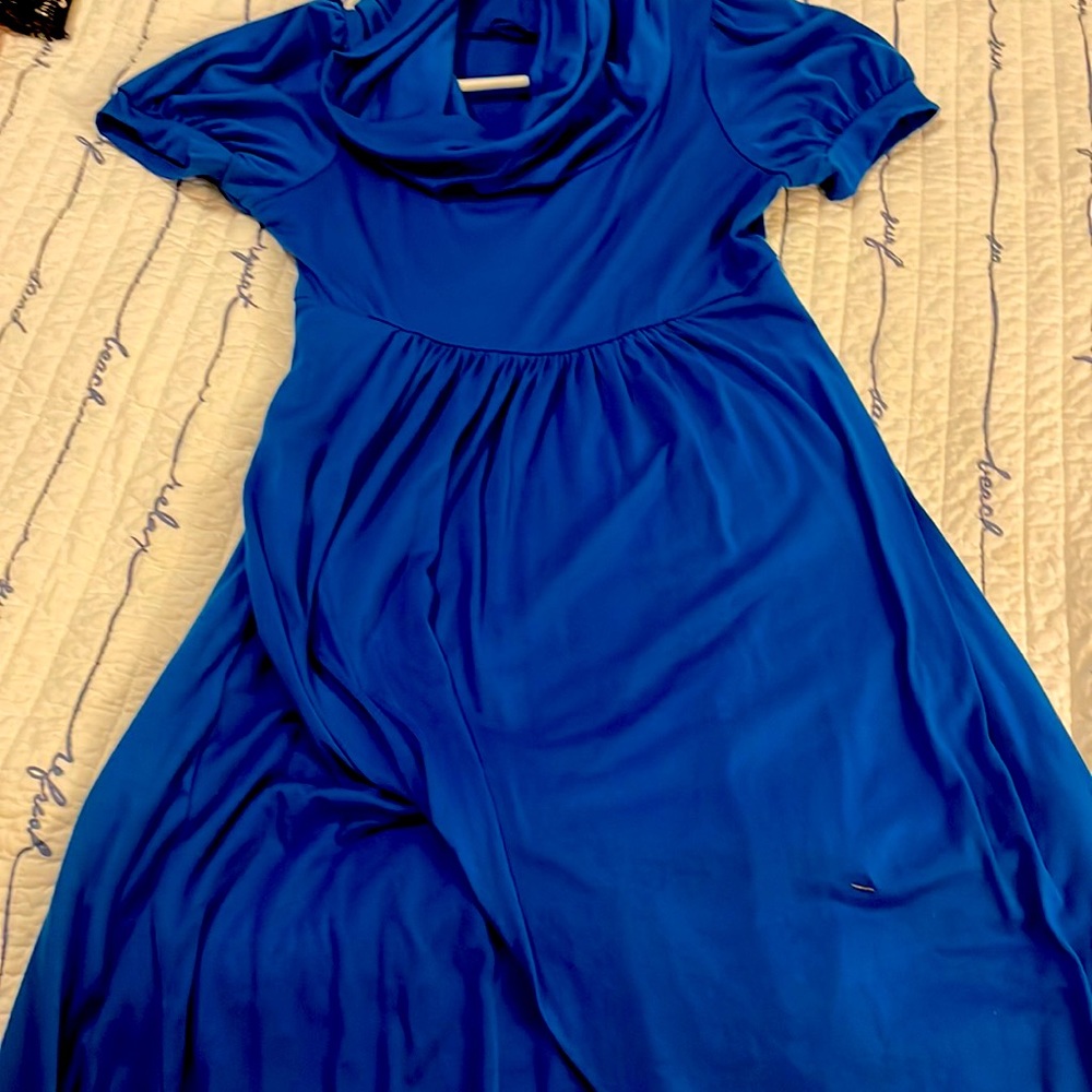 Blue dress
